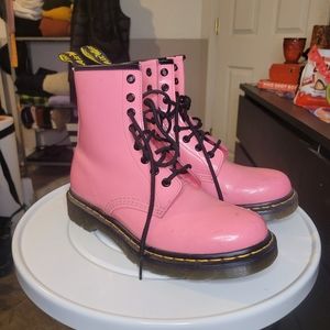 Bubblegum Pink Doc Martens